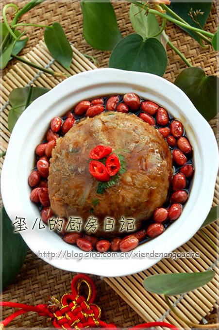 花生拌鱼冻的做法(春节年夜饭)